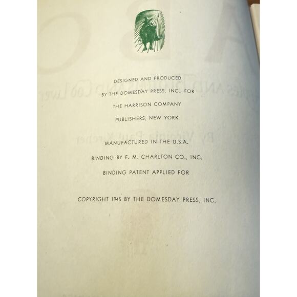 VTG Childrens Book ABC Apples and Button and Cod Liver Oil Kircher First 1945 - Picture 5 of 9